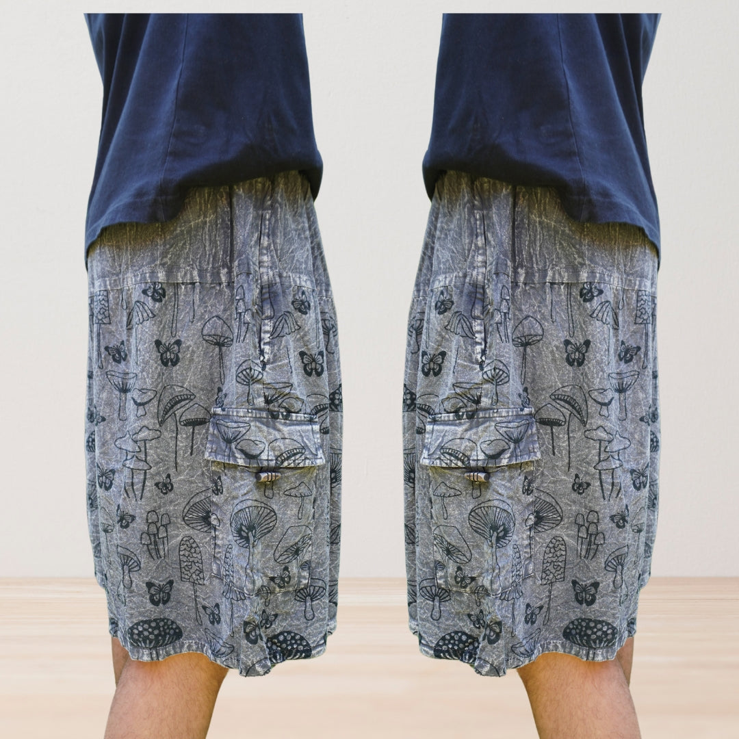 Mushroom Shorts - Soft Cotton