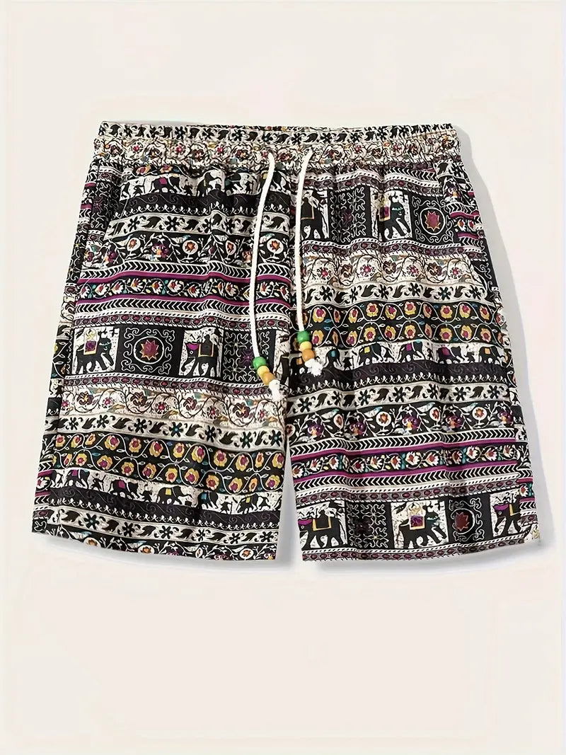 Elephant style Hippie Casual Short