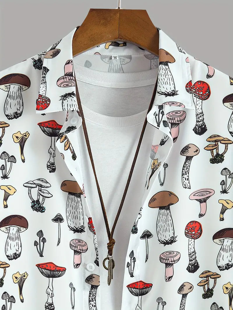 Men's Mushrooms Shirt