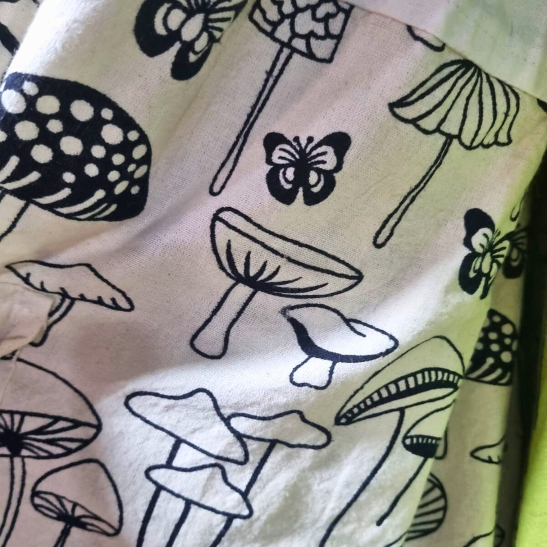 Mushroom Shorts - Soft Cotton