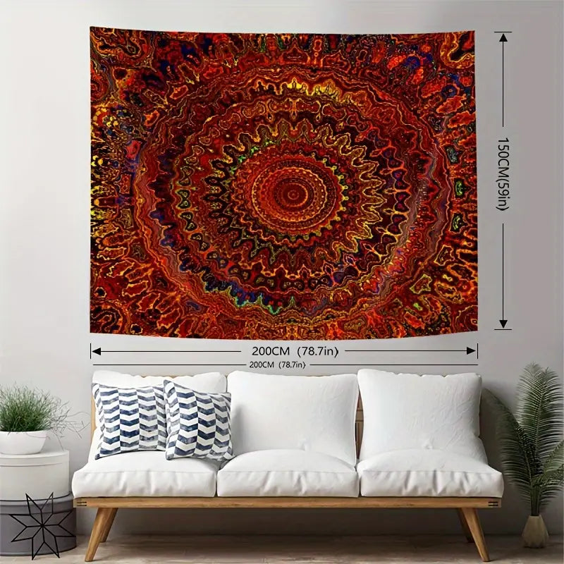 Mandala Boho Tapestry - Large