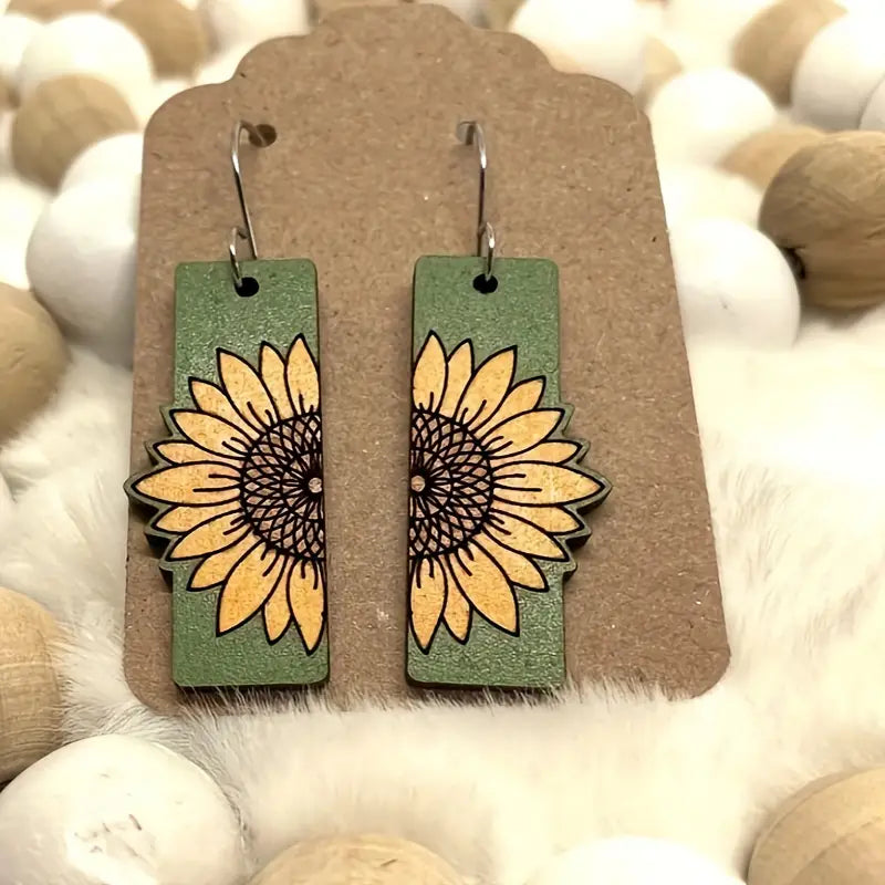 Sunflower Earrings