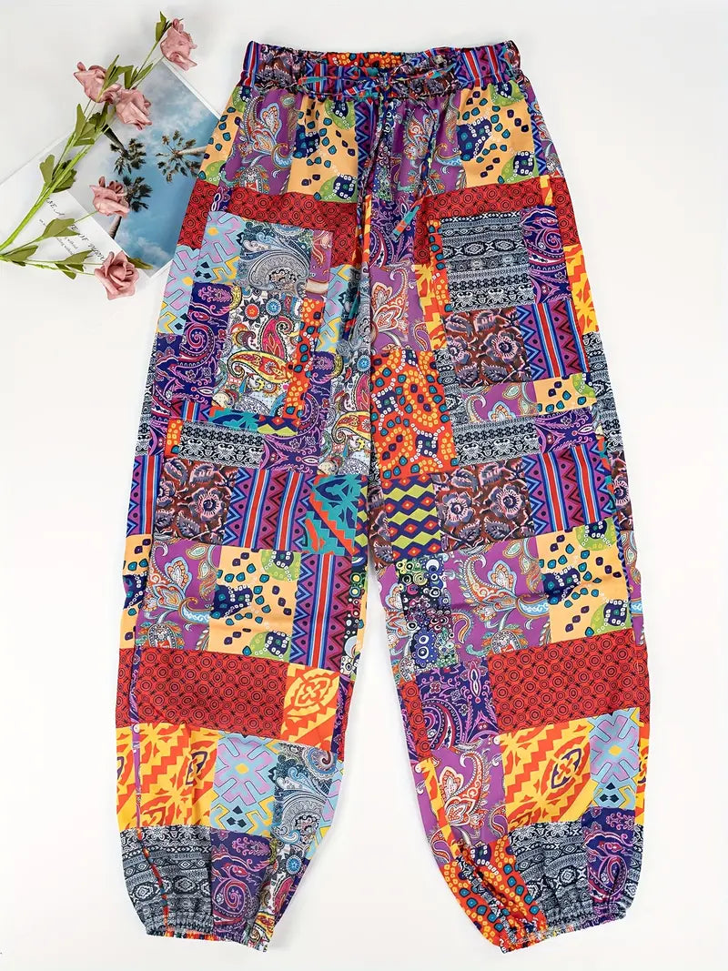 Paisley Comfy Casual Pants