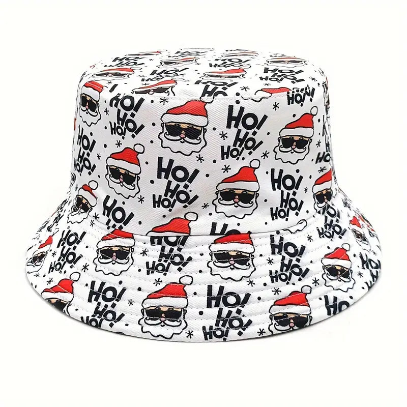 Festive Santa Hat Bucket Cap