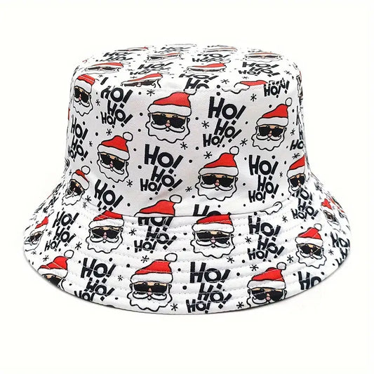 Festive Santa Hat Bucket Cap