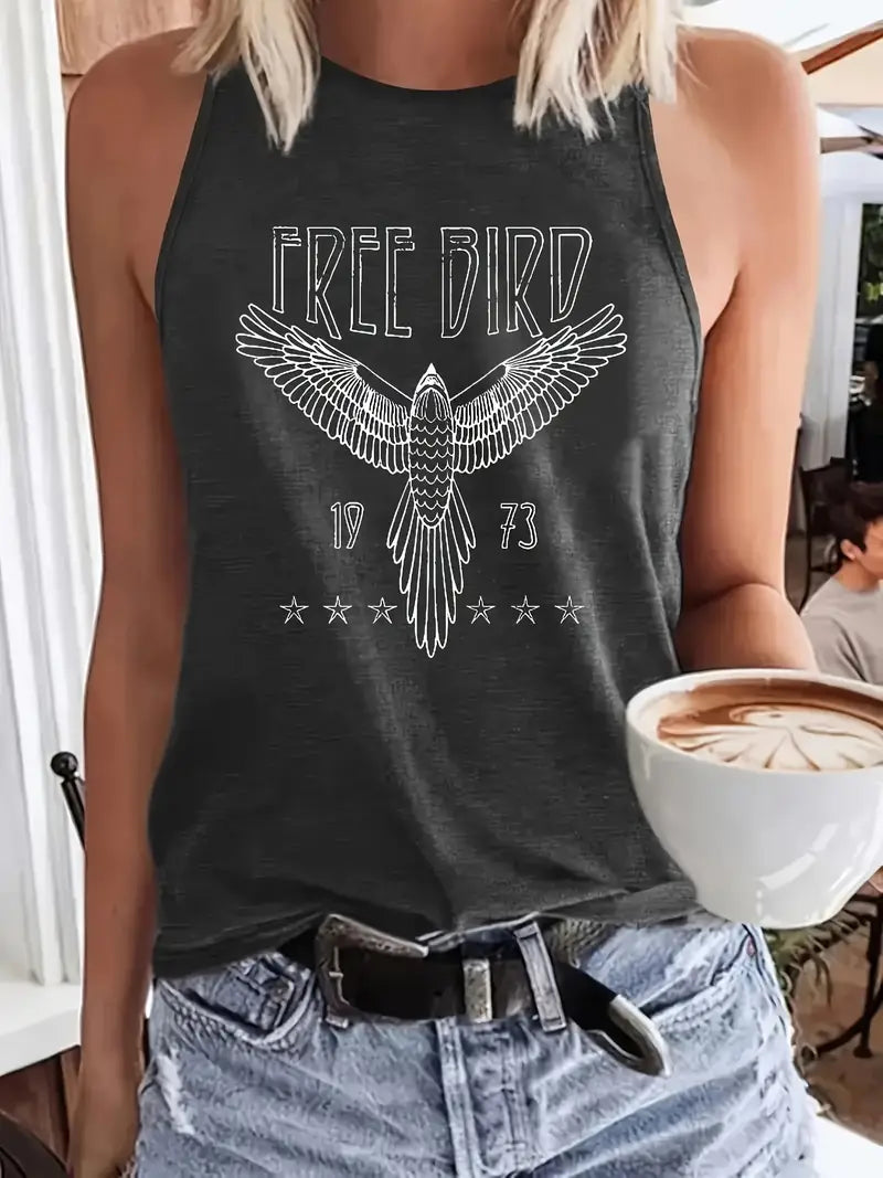 Free - Charcoal tank top