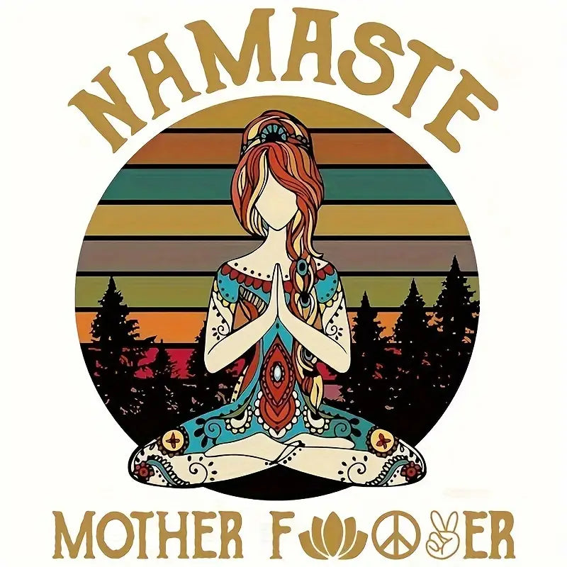 Namaste DIY Iron-On Decal Stickers