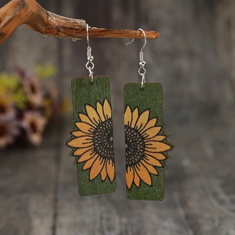 Sunflower Earrings