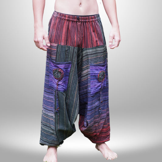 Unique Harem Hammer Pants - 100% Cotton Flexi Fit